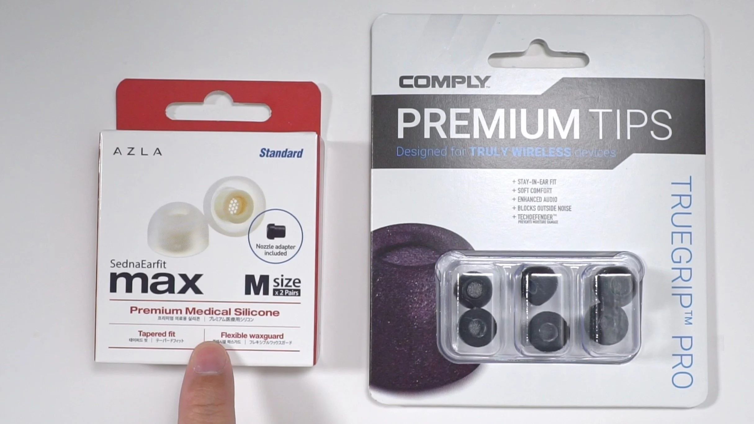 【COMPLYイヤーチップ付き】SONY WF-1000XM5 Comply Foam Sony WF-1000XM5 Ear Tips - Upgrade Now!